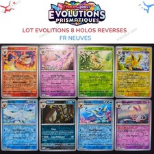 Lot De 8 Cartes Pokémon HOLOS