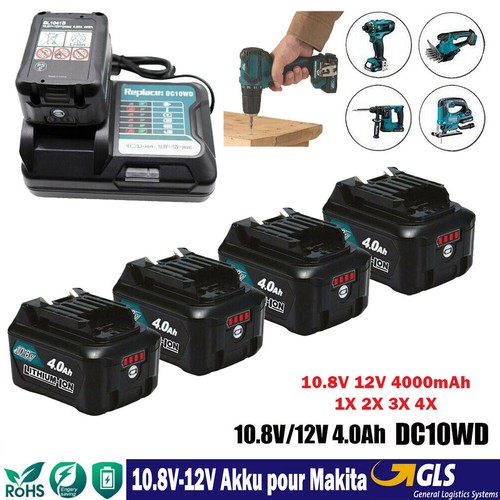 Pour makita batterie 12v 8v - pour,