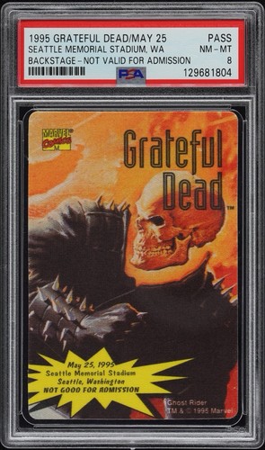 Grateful dead backstage pass - grateful,