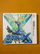 Nintendo 3DS Pokemon X Japanese version with Box 3DS Game JAPAN