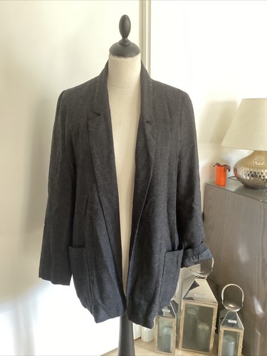 Veste zara taille grise - veste, s/m