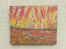 Peinture Abstraite Huile Sur