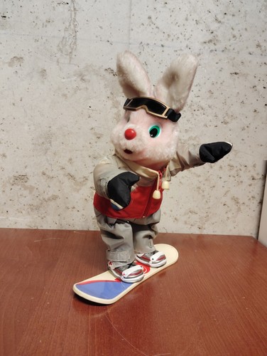 Peluche automate lapin - lapin, rose