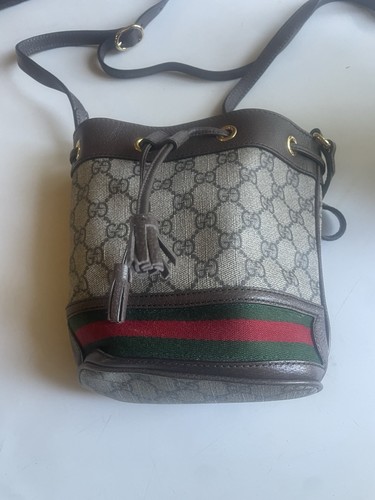 Gucci sac seau toile - gucci,
