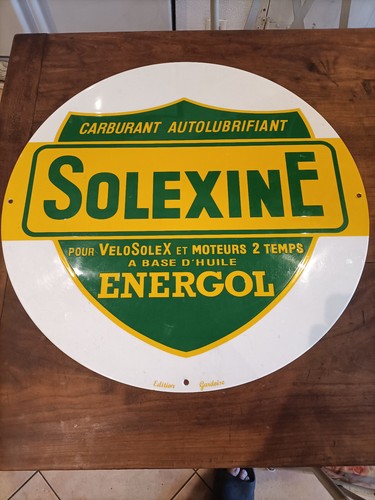Plaque artisanale solex - artisanale,