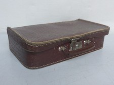 Vieux Petit Valise Carton Dur