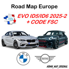 Mise à jour GPS Road Map BMW - MINI - Europe EVO ID5/ID6 2025-2 SANS CARPLAY