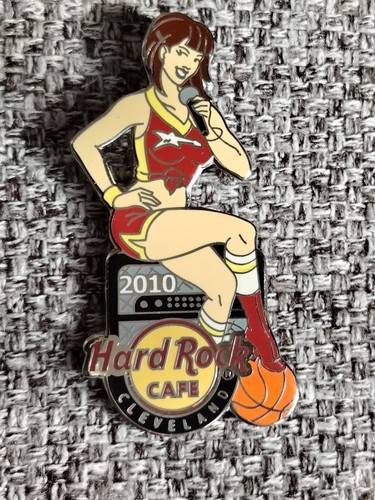 Pin girl hard - rock, cafe/