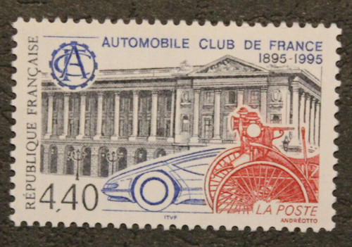 Timbre france automobile - timbre,