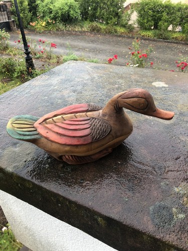 Canard bois vintage - vintage, (