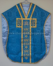 Marian Bleu Chasuble.st.philip