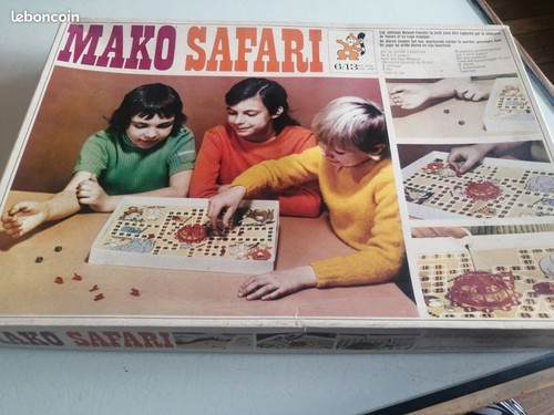 Jeu société vintage mako - jeu,