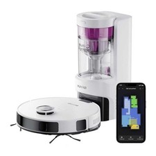 Aspirateur Robot Laveur - EUREKA E10S Blanc - 4000 Pa - 180 min - 200 ml