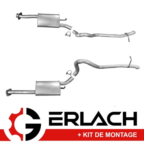 Echappement silencieux pour