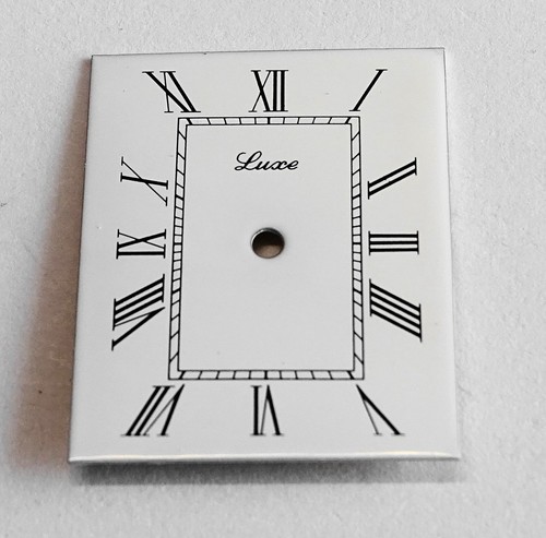 Cadran montre blanc plat - cadran,
