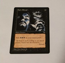 EN/AN DARK RITUAL (NM) TEMPEST 1997 MTG MAGIC VGC INSTANT - BLACK MASS