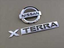2005-2012 Nissan Xterra Tailgate Emblem Set LiftGate Logo Sign Badge OEM *