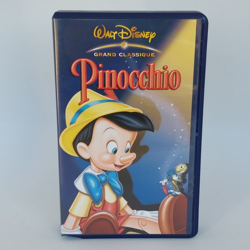 Pinocchio vhs k7 cassette - pinocchio,