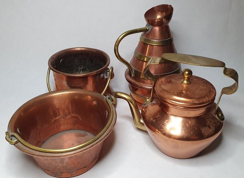 Lot cuivres cuisine - de,