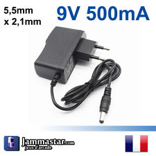 Adaptateur 100-240V DC 9V 0,5A 500mA - Alimentation - Power Supply - 5,5x2,1mm