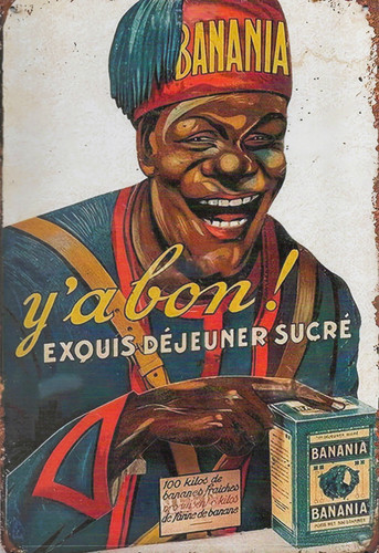 Banania affiche métal - –,