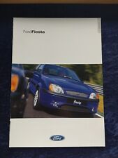 Ford Fiesta Sport Trend, Ghia Futura Brochure 02/2000
