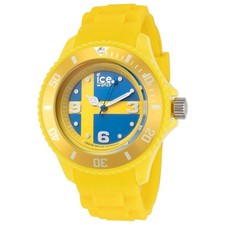 Ice- World Quartz Blue and Yellow Unisex Watch (fast Delivery)
