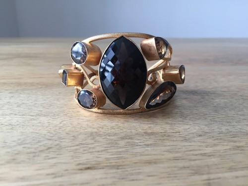 Bracelet manchette plaqué - , or