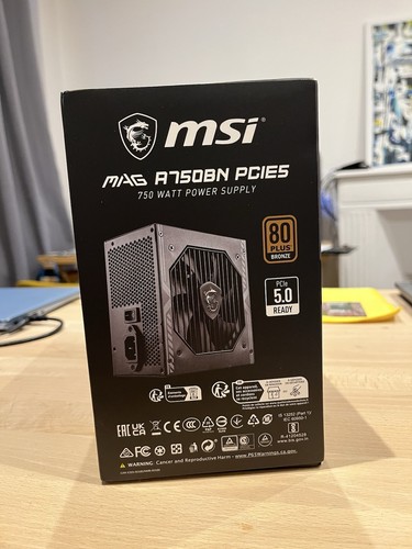Boîte vide msi mag a750bn - boîte,