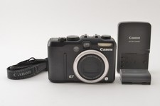 Canon PowerShot G7 10.0MP Compact Digital Camera Black w/Charger English OK