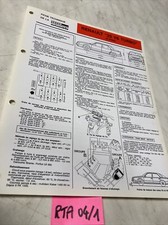 Fiche technique automobile Renault 25 V6 Turbo R25 édition 1987 RTA R25V6