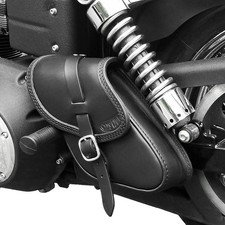 Sacoche de moto en cuir, sac