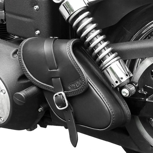 Sacoche moto cuir sac - sacoche,