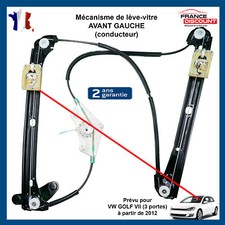 Mécanisme de Lève Vitre Avant Gauche prévu pour VW GOLF 7 (3portes) - 5G3837461E