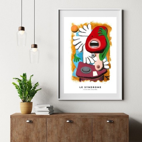 Art contemporain affiche