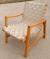 Jens Risom Knoll Webbed Lounge