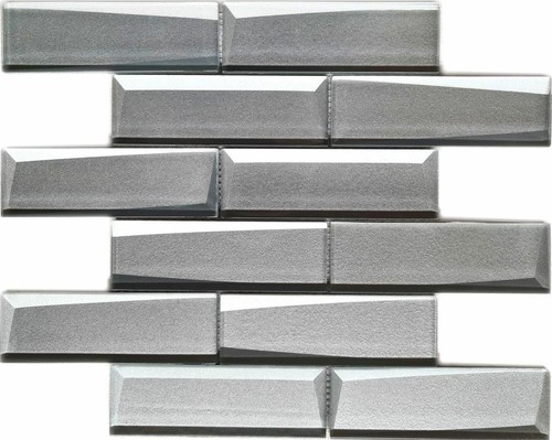 Carreaux mosaïques gris - 3d,