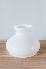 Bel Abat-Jour Opaline Blanc