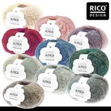 Rico Design 100 G Laine Alpaga Superfine Heavens Big Cloud 10 Couleurs