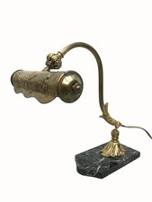 Lampe de bureau en bronze