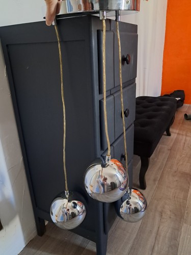 Lustre suspension boules - lustre, 3