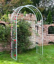 Arc de rose galvanisé massif