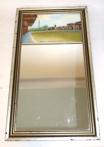Vintage trumeau mirror - vintage,