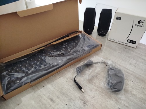 Lot enceintes usb logitech - enceintes,