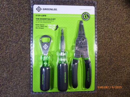 Greenlee essentials kit - greenlee,