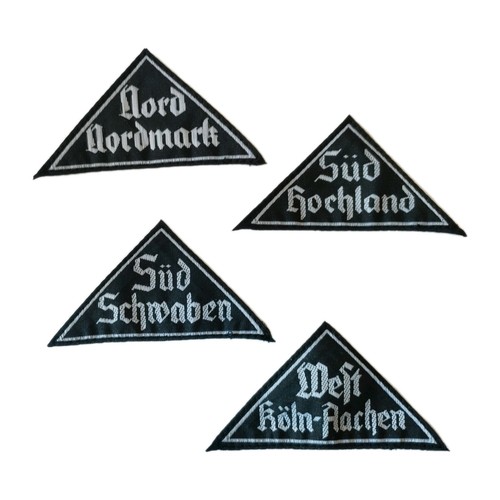 Lot triangles bras de - de,