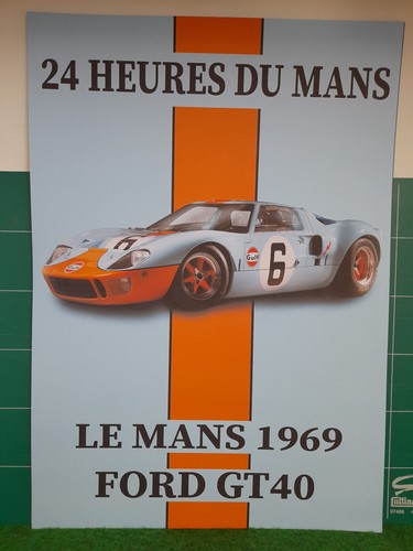 Ford gt40 mans 1969 - mans, gulf