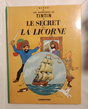 Les Aventures de Tintin Le Secret De La Unicorn Casterman 1974 HERGÉ