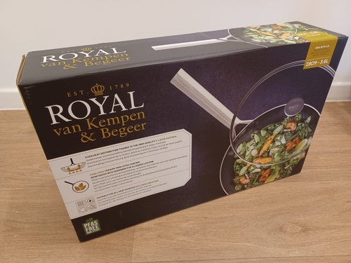 Poêle inox royal van - cm,