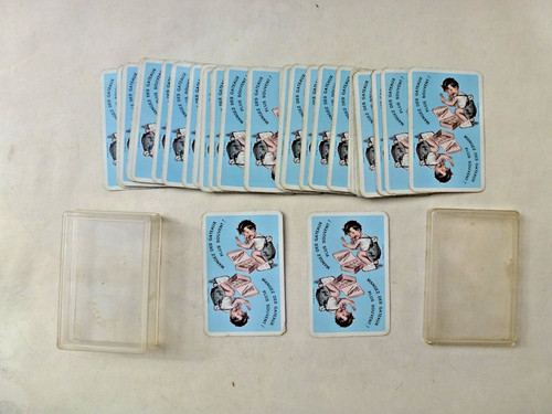 Ancien jeu cartes - cartes, rami